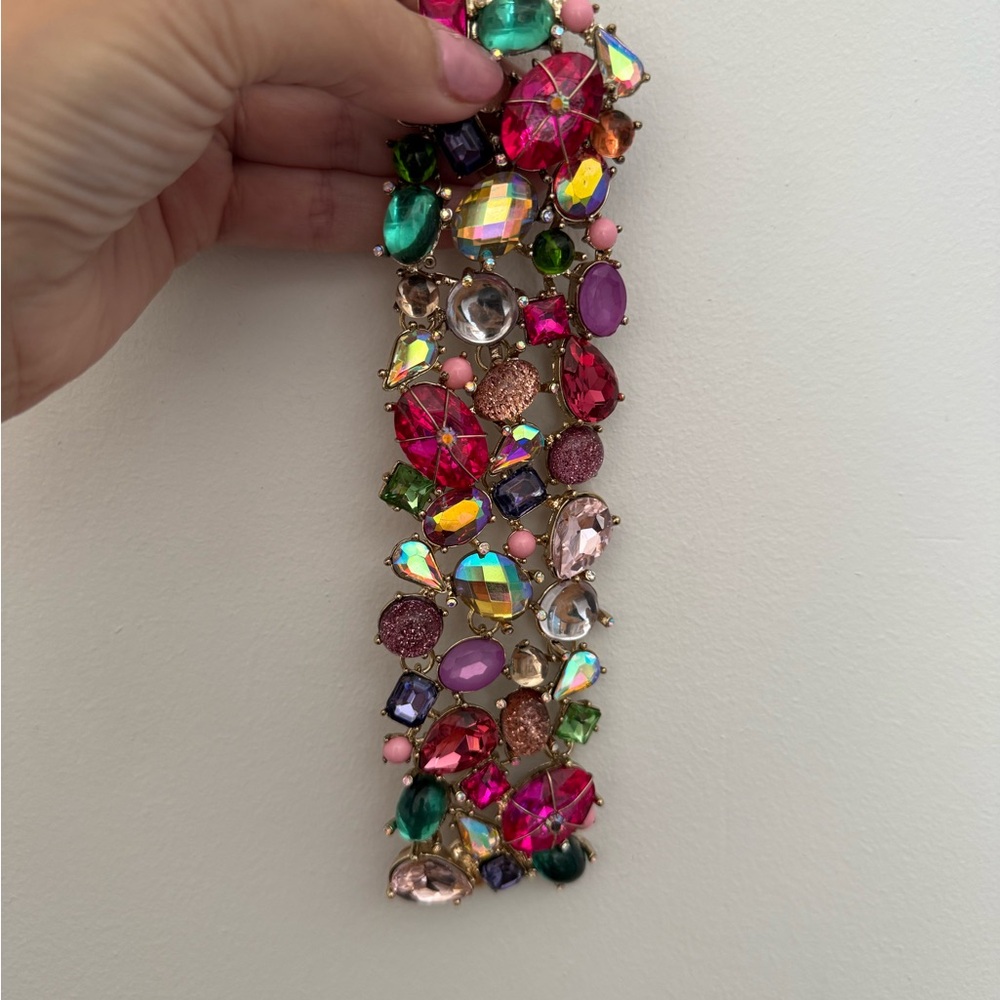 Betsey Johnson Chunky Stone Bracelet Worn Once